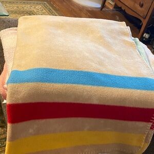 Colorful Striped Kids Blanket
